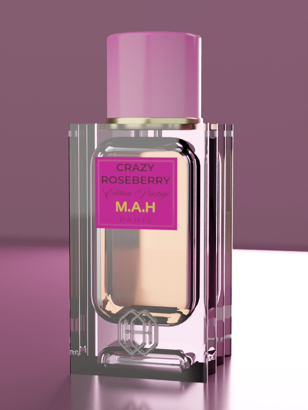 Flacon cristal MAH Crazy Roseberry
