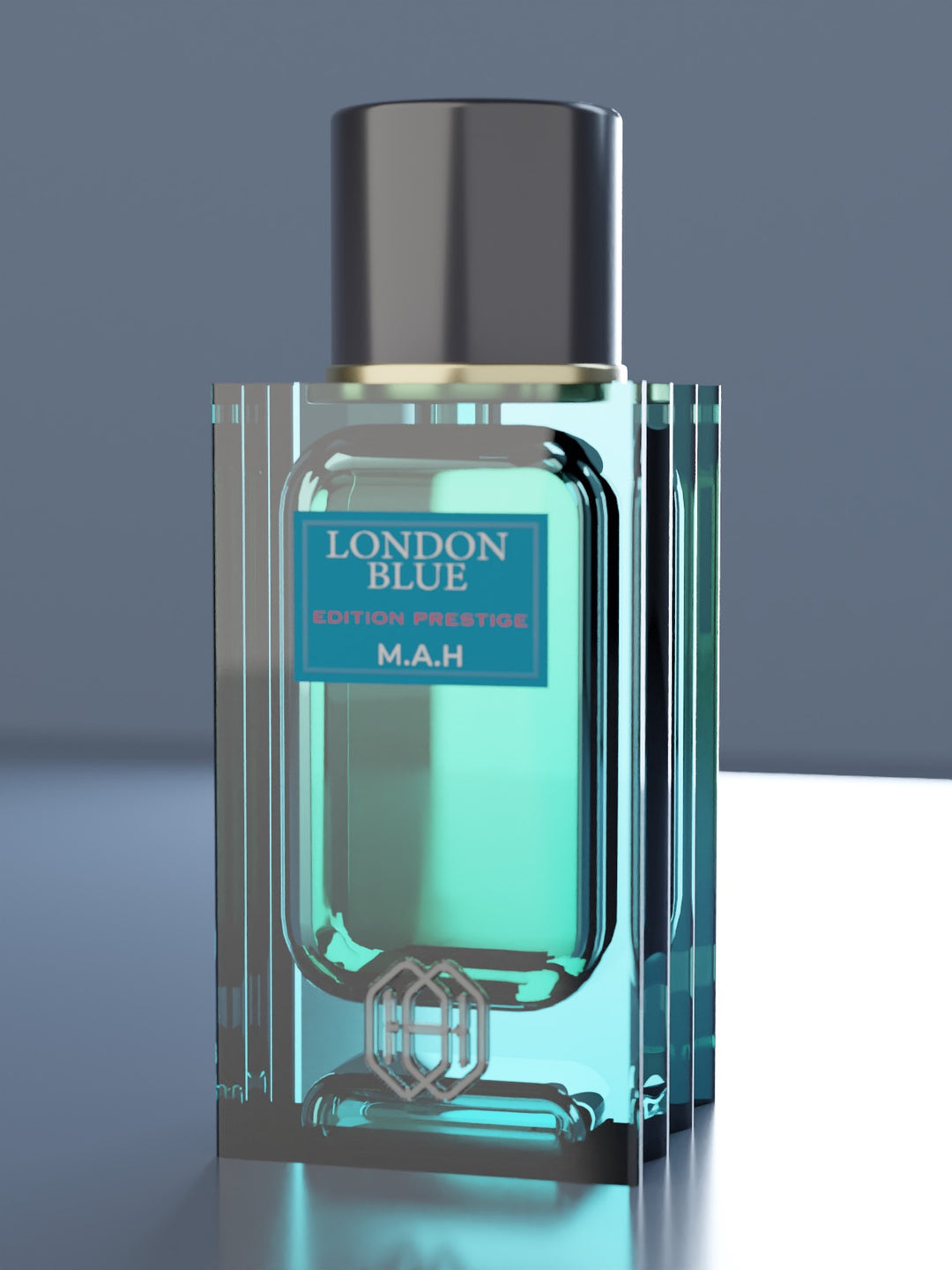 Flacon cristal MAH London Blue
