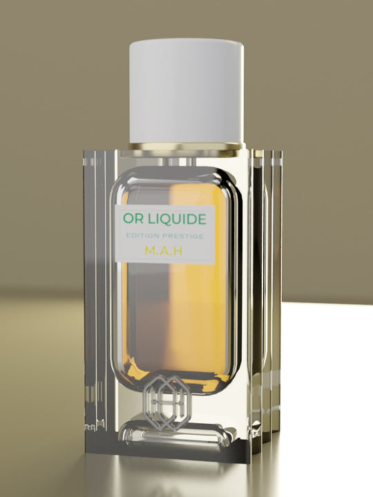 Flacon cristal MAH Or Liquide