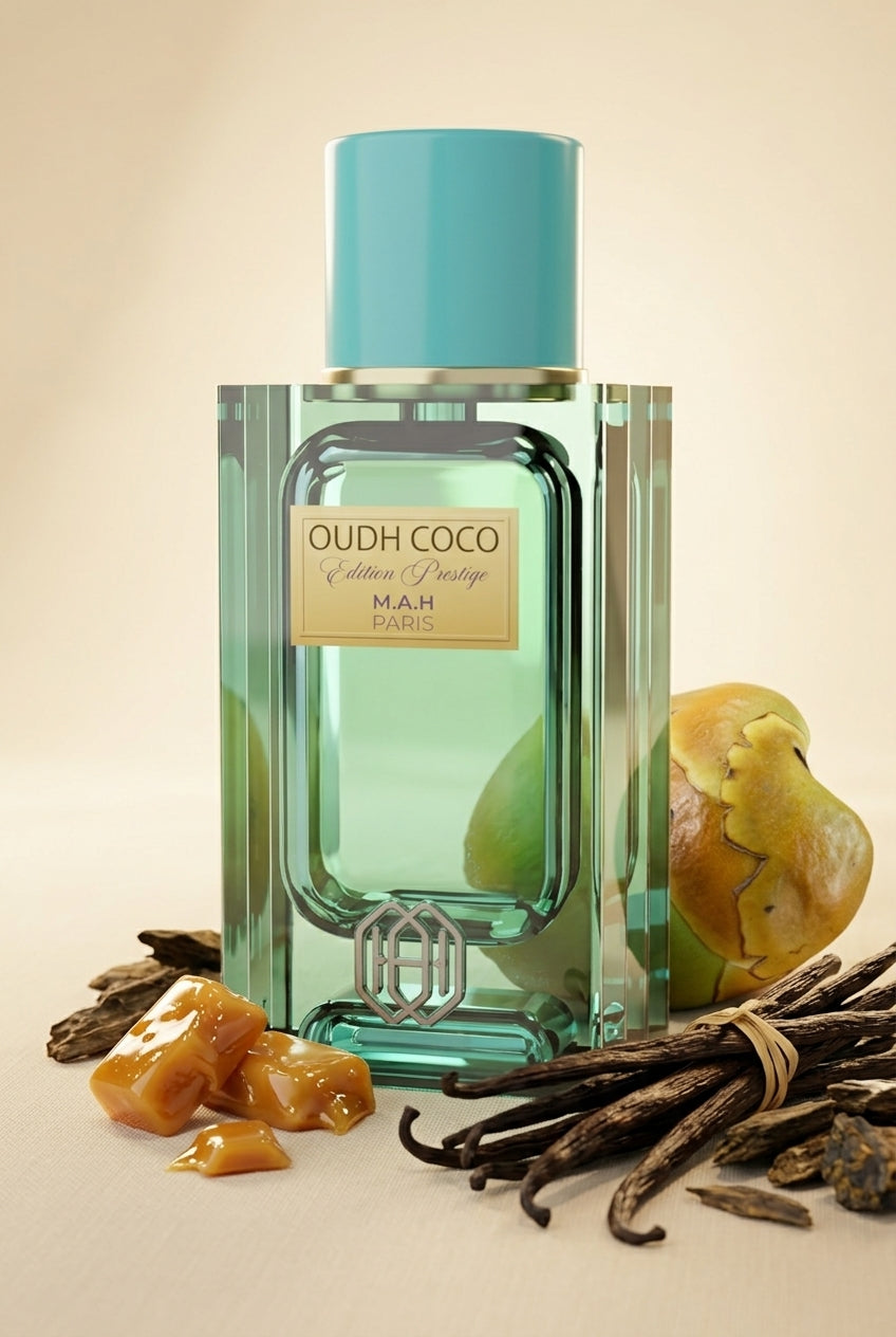 Oudh Coco - composition olfactive (oud, coco, vanille)